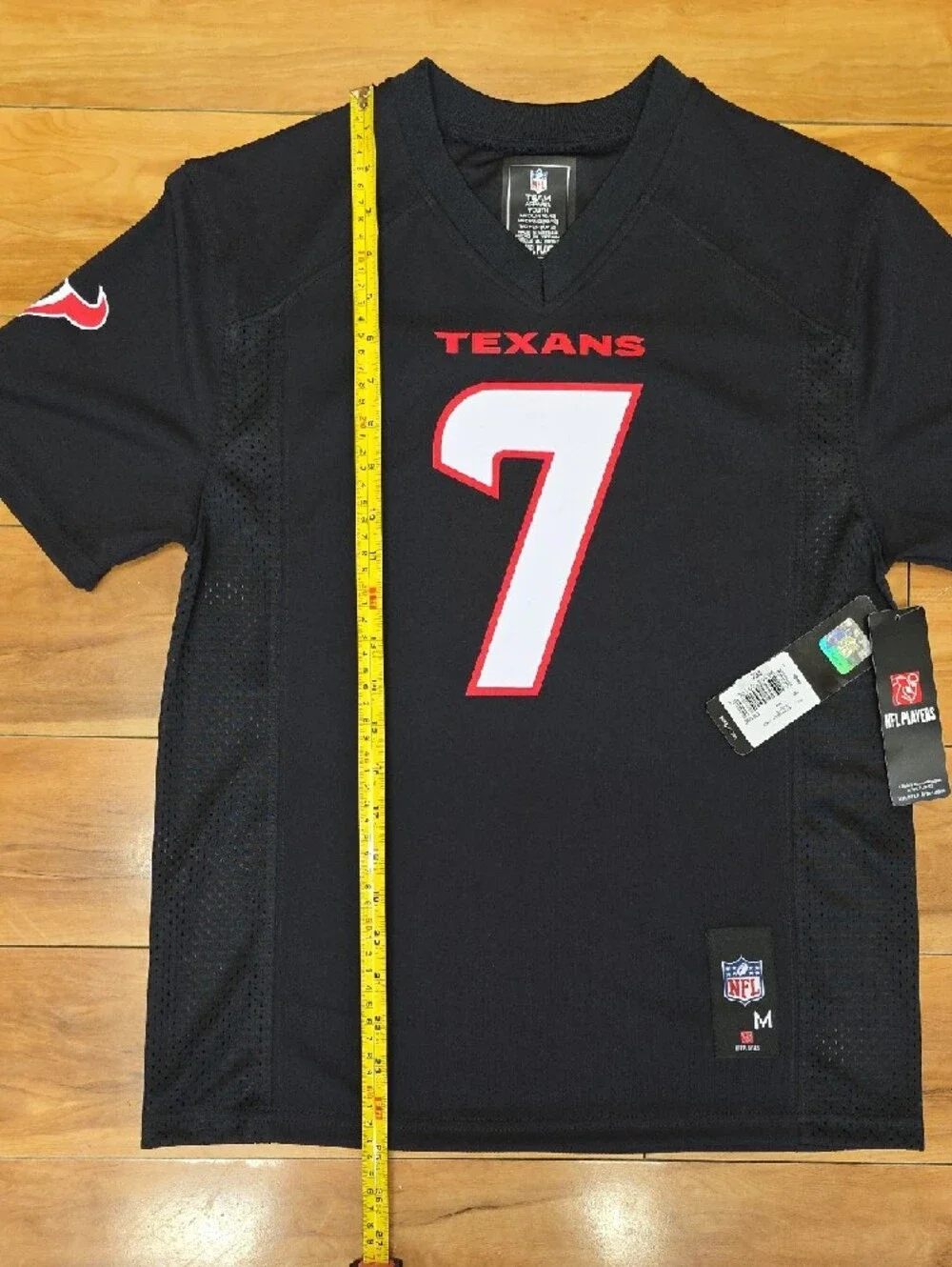 NEW C.J. Stroud N Houston Texans Football Game Jersey Youth M (10/12) Black